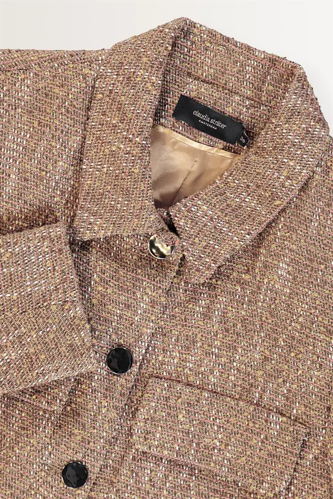 Multicolour tweed jasje