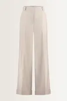Pantalon van flanellen stretchmix