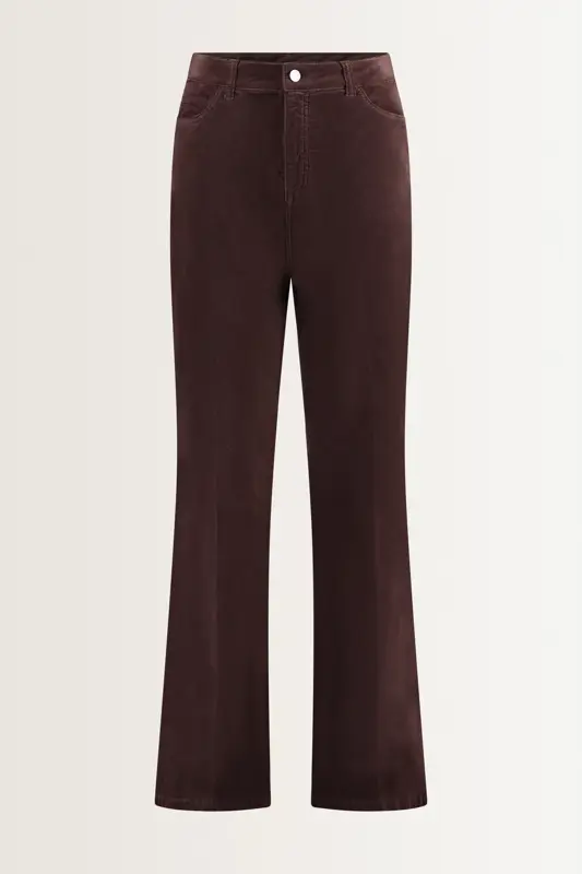 Fluwelen jeans met subtiele bootcut