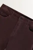 Fluwelen jeans met subtiele bootcut