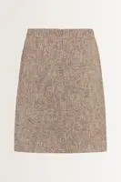 Multicolour tweed minirok