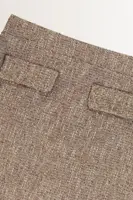 Multicolour tweed minirok