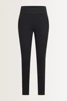 Punto stretch legging met persvouw