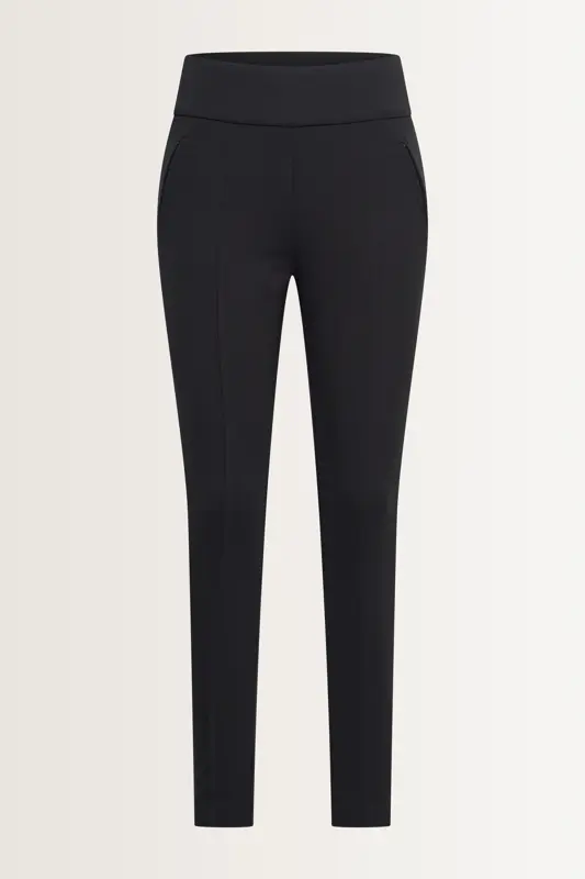 Punto stretch legging met persvouw