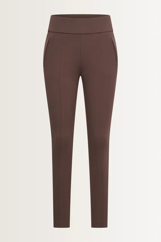 Punto stretch legging met persvouw
