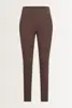 Punto stretch legging met persvouw