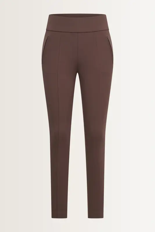 Punto stretch legging met persvouw
