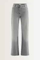 Bootcut jeans met opgestikte voorzakken