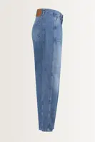 Relaxed fit barrel leg jeans