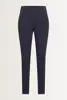 Punto stretch legging met persvouw