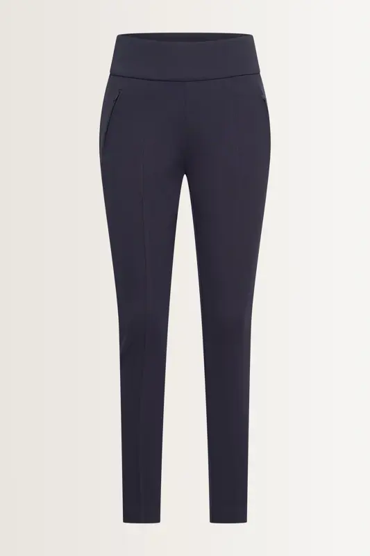 Punto stretch legging met persvouw