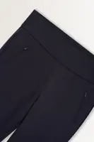 Punto stretch legging met persvouw