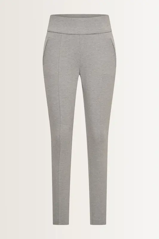 Punto stretch legging met persvouw