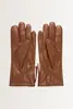 Leren handschoenen met rits