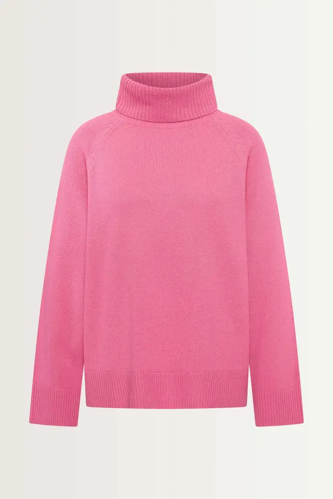 Cashmere trui met turtleneck