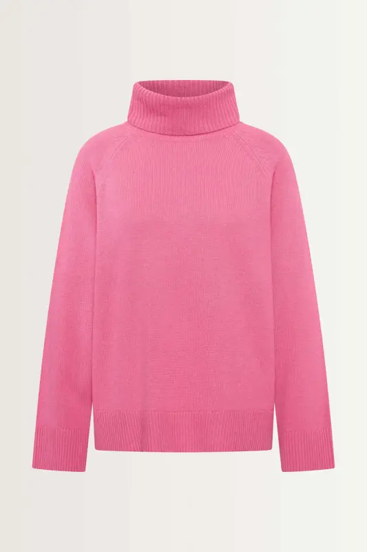 Cashmere trui met turtleneck