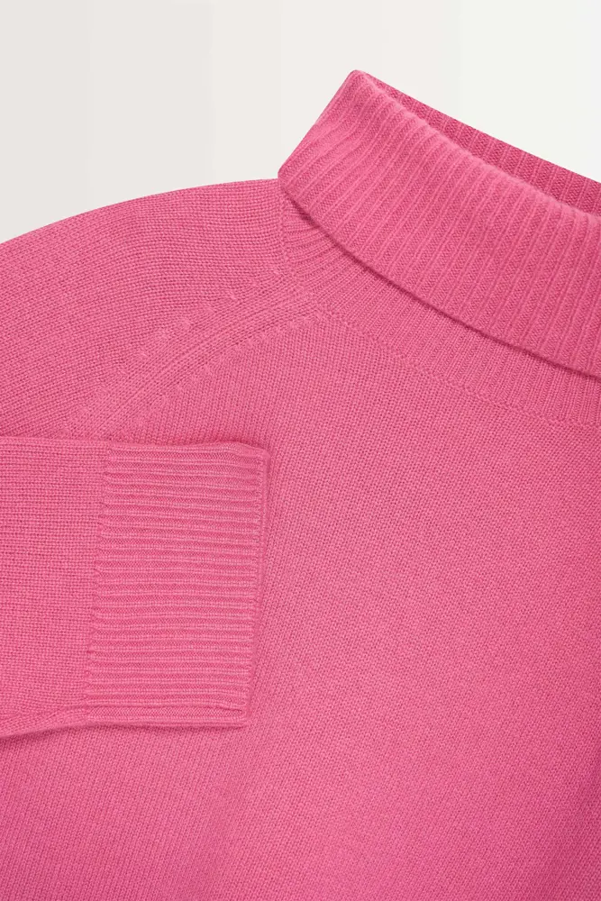 Cashmere trui met turtleneck