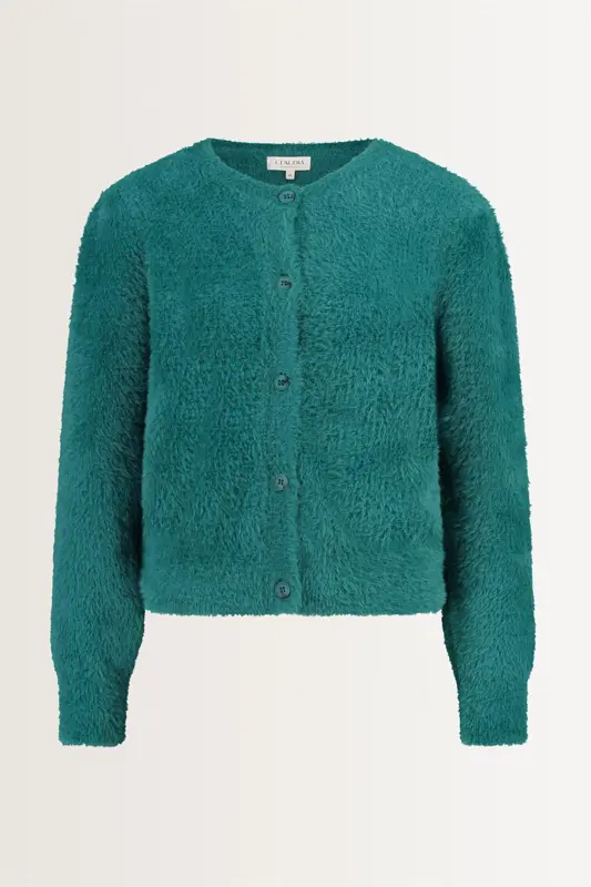 Fluffy cardigan