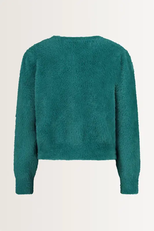 Fluffy cardigan