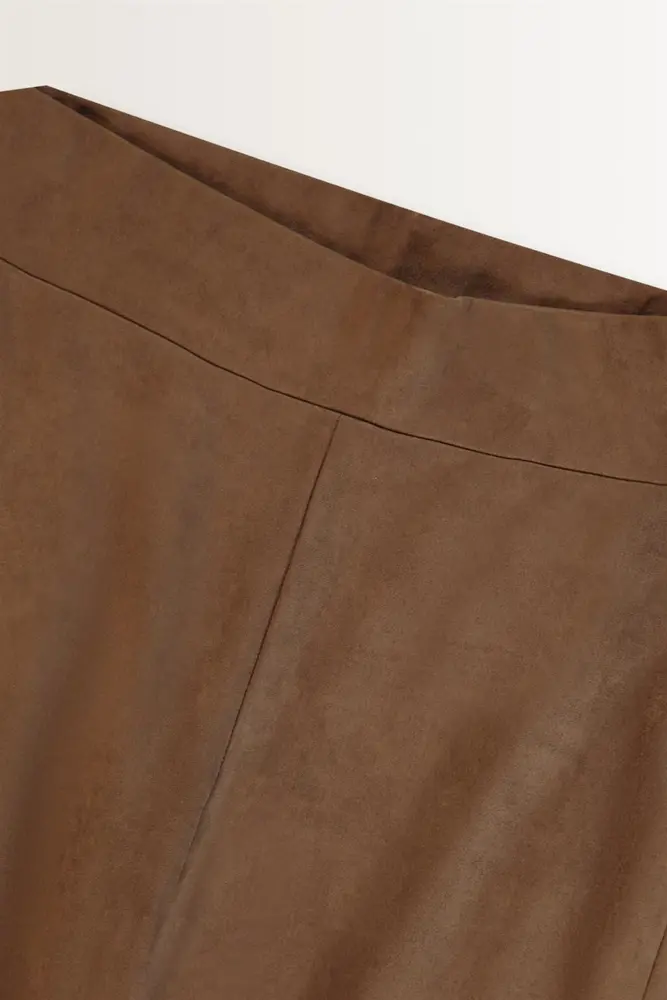Suedine legging