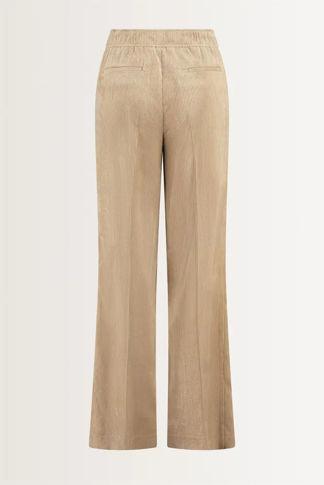 Corduroy broek met aantrekkoord