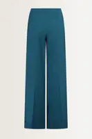 Wijde pantalon van wolmix