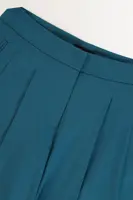 Wijde pantalon van wolmix
