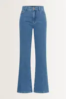 High waist wide leg jeans