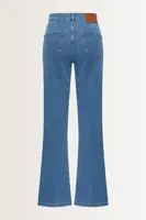 High waist wide leg jeans