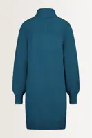 Wolblend jurk met colkraag
