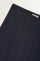 Satijnen pantalon met wide leg