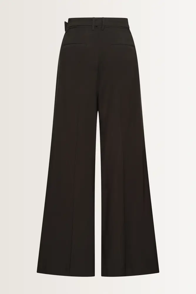 Wide-leg pantalon met ceintuur