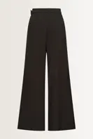 Wide-leg pantalon met ceintuur