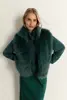 Fake fur bodywarmer