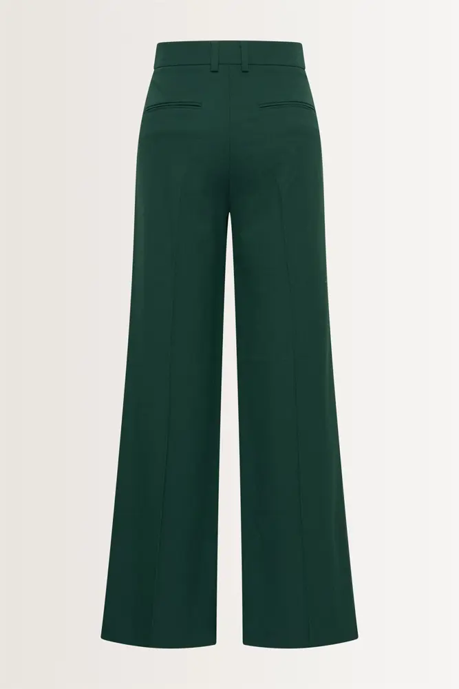 Coolwool pantalon met persvouw
