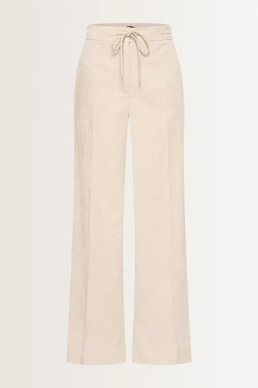 Corduroy broek met aantrekkoord