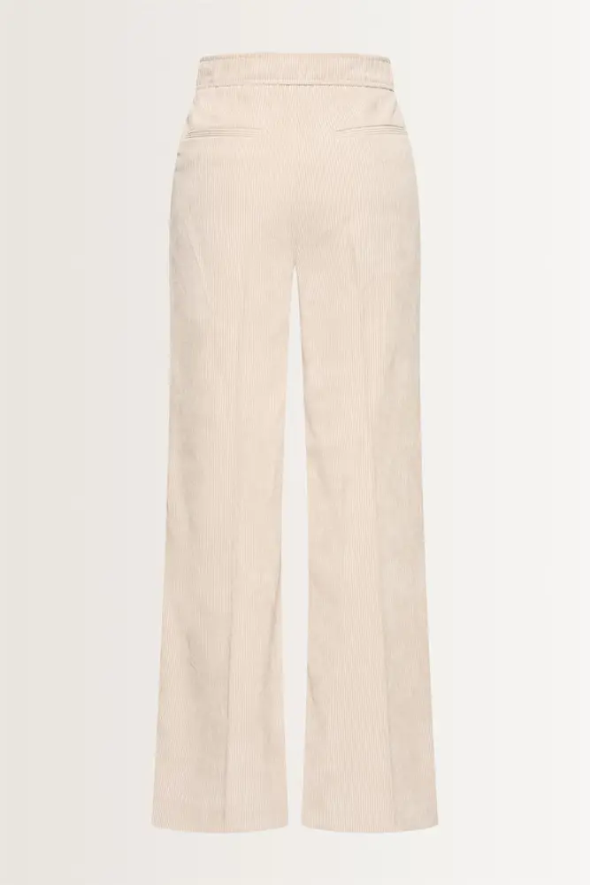 Corduroy broek met aantrekkoord