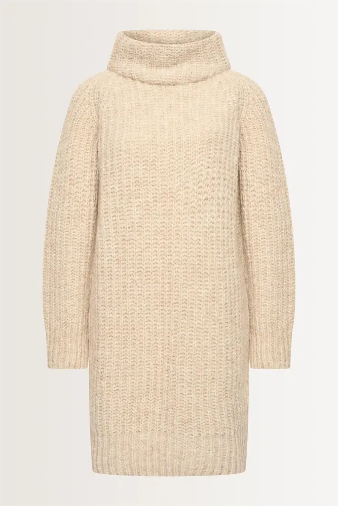 Chunky knit jurk