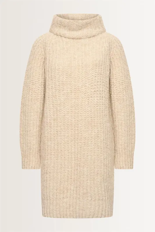 Chunky knit jurk