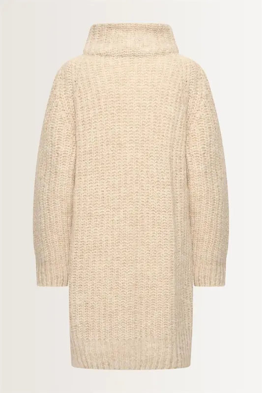 Chunky knit jurk
