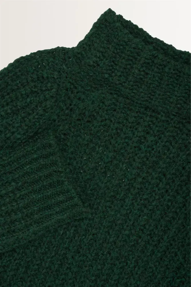 Chunky knit jurk