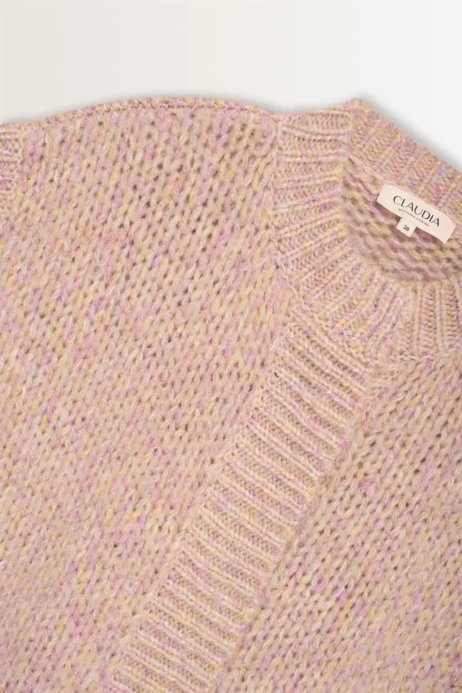 Grofgebreid alpaca blend gilet