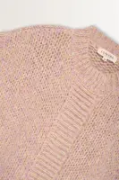 Grofgebreid alpaca blend gilet