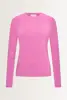 Jersey top met ronde hals