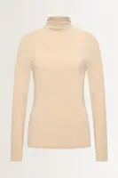 Aangesloten jersey top met col