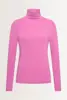 Aangesloten jersey top met col