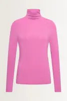 Aangesloten jersey top met col