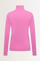 Aangesloten jersey top met col