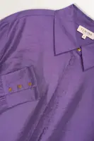 Viscosemix blouse met glans