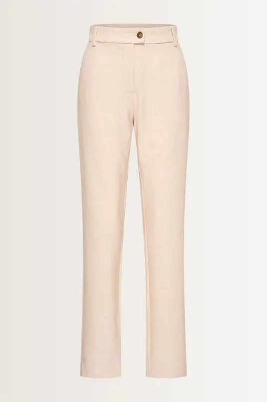 Rechte pantalon met stretch